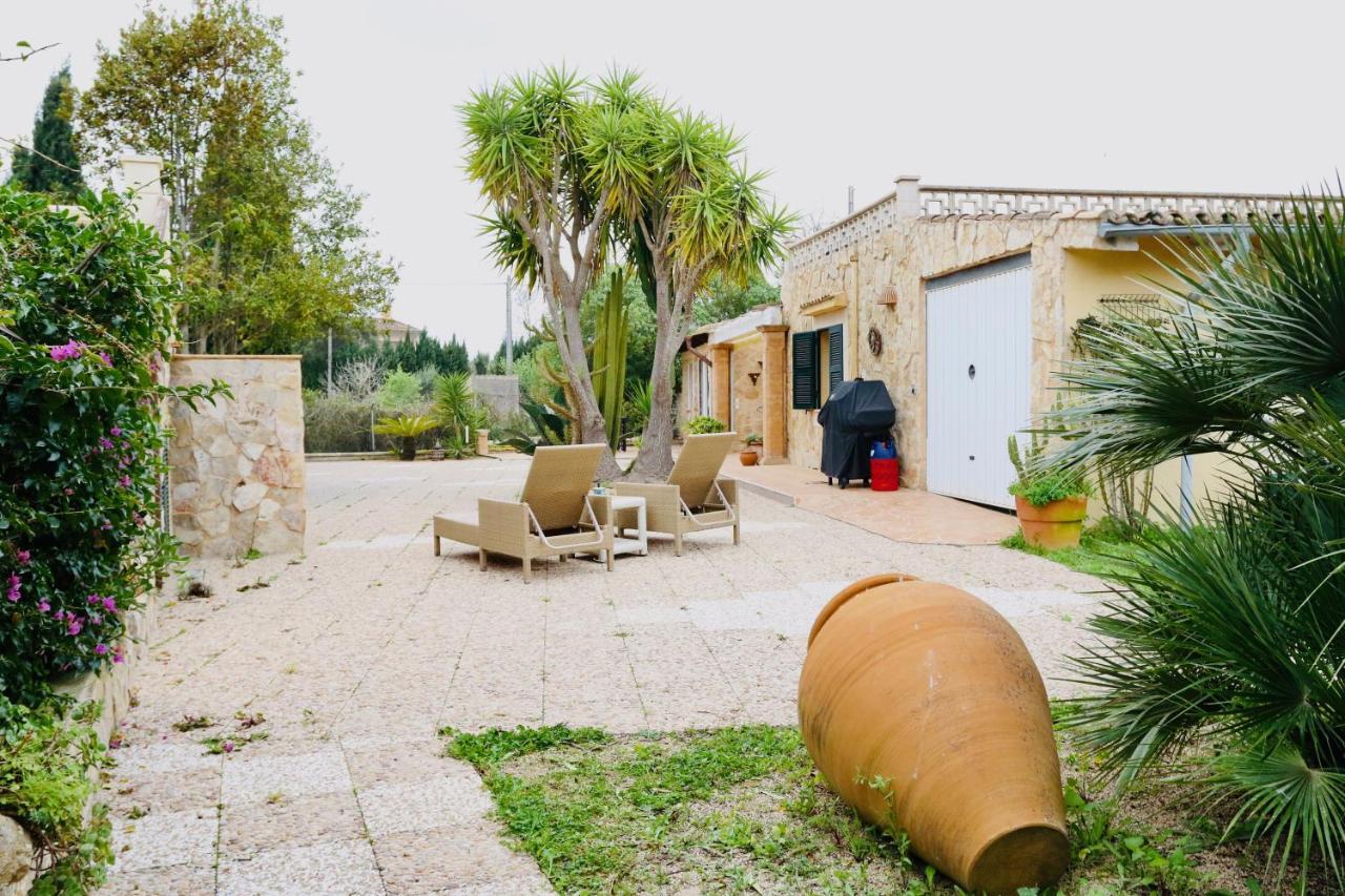 Finca Randa, Llucmayor, Bis 3 Sz, Pool, Garten Llucmajor (Mallorca) Exterior foto